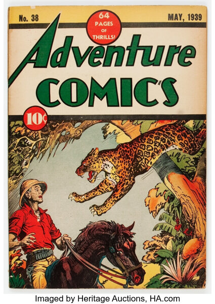 Golden Age (1938-1955):Adventure, Adventure Comics #38 (DC, 1939) Condition: Apparent VG/FN....