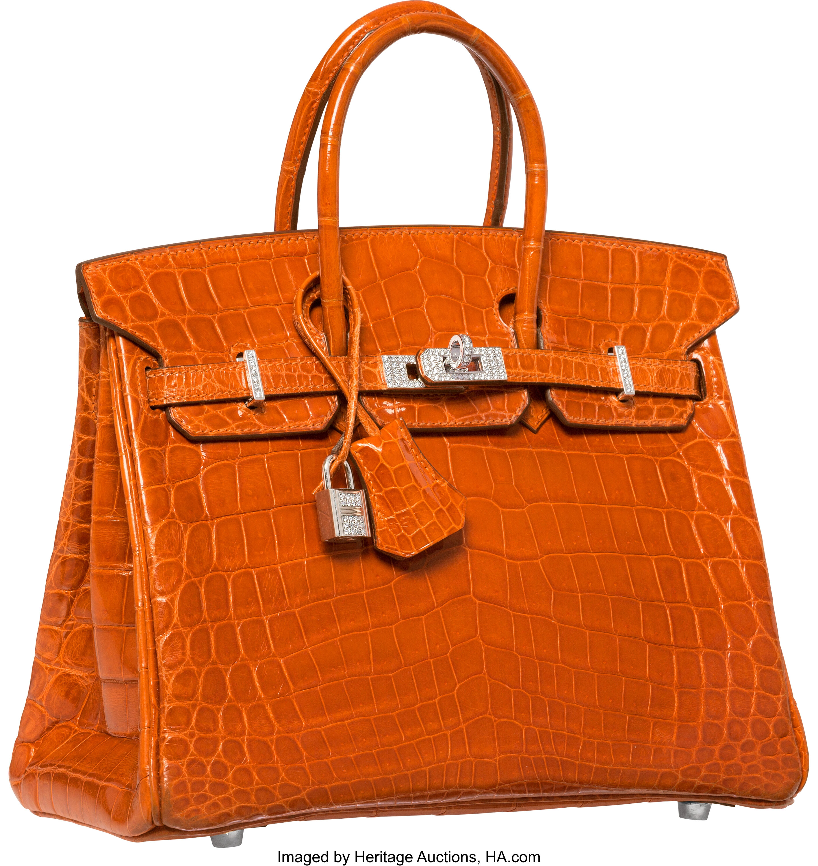 hermes birkin orange crocodile