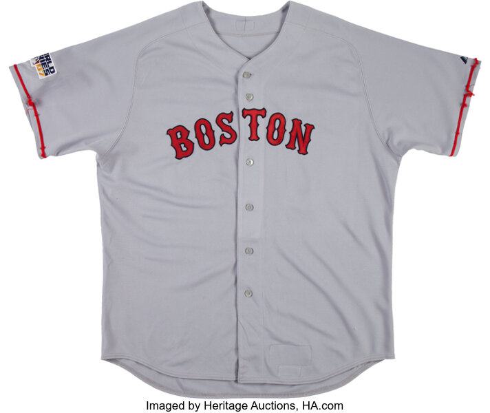 2007 Eric Gagne Game Worn Boston Red Sox World Series Jersey. , Lot  #82035
