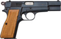 Handguns:Semiautomatic Pistol, Belgian Browning Hi-Power Semi-Automatic Pistol....