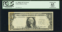 Fr. 1909-B $1 1977 Federal Reserve Note. PCGS Apparent Choice New 63
