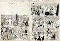 Original Comic Art:Complete Story, Mort Drucker - Mad #48, Complete 4-page Story "The Night That Perry
Masonmint Lost a Case" Original Art (EC, 1959). ... (Total: 5
Items)