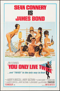 You Only Live Twice (United Artists, 1967). One Sheet (27" X 41") Style C. James Bond