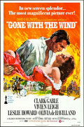 Movie Posters:Academy Award Winners, Gone with the Wind (MGM, R-1974). One Sheet (27" X 41"). Academy
Award Winners.. ...