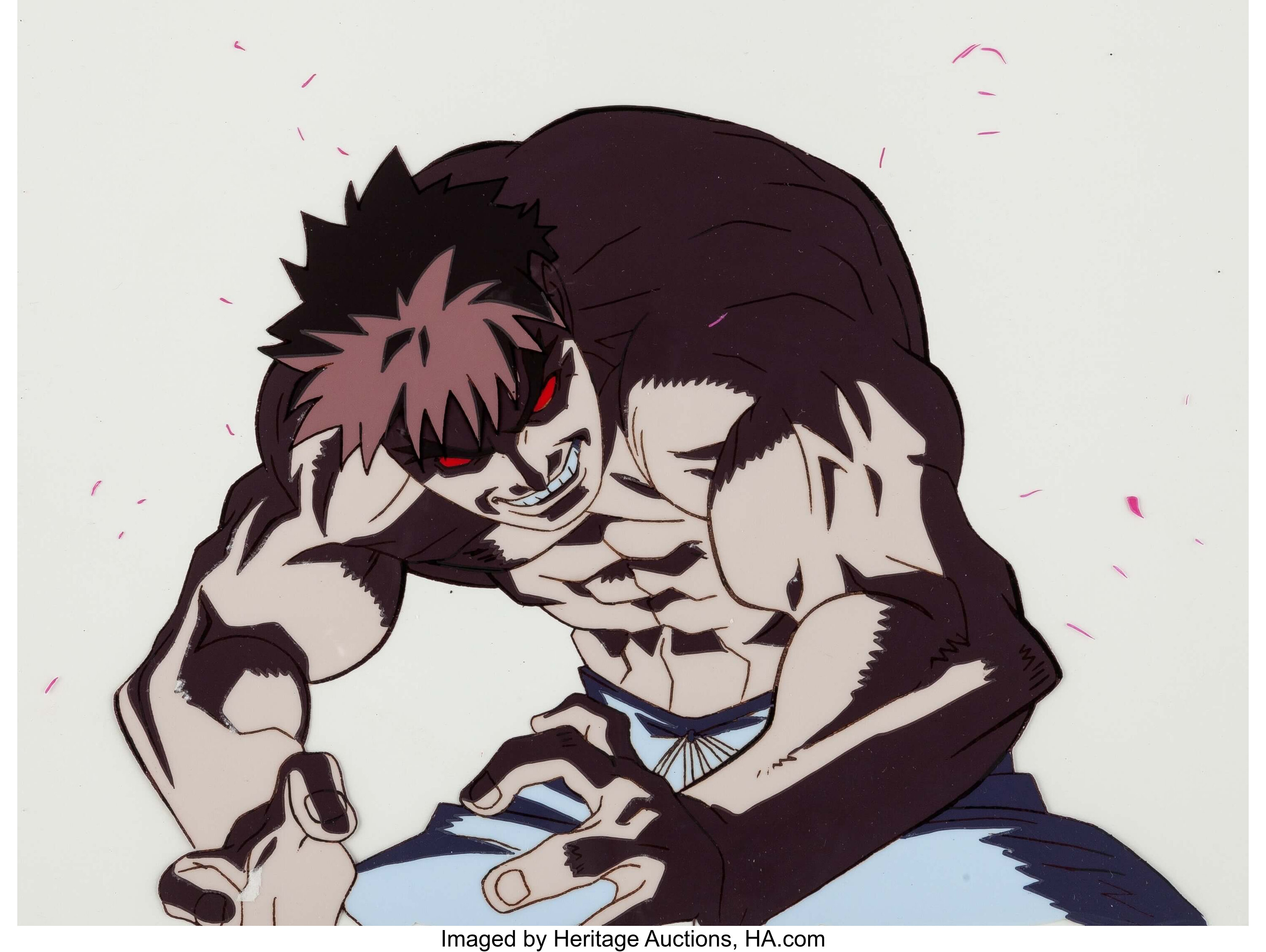 Street Fighter Zero Ryu Anime Production Cel Sequence And Matching Lot Heritage Auctions