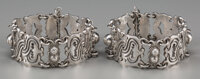 A Pair of William Spratling Silver Vindobonensis Bracelets, Taxco, Mexico, circa 194