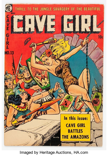 Cave Girl #13 (Magazine Enterprises, 1954) Condition: FN+....