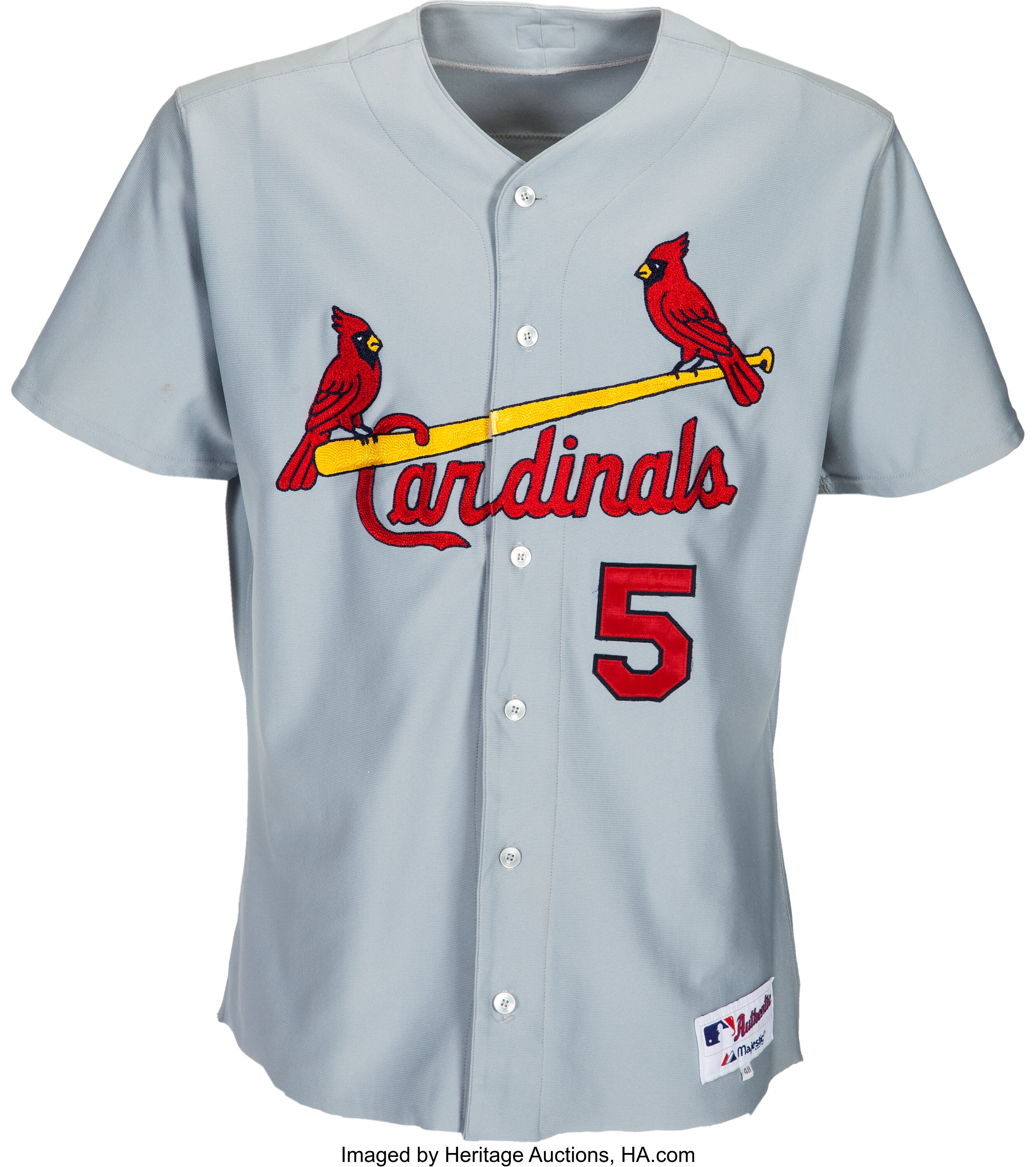 Lot Detail - Lot of St. Louis Cardinals Game-Used Jerseys with Some  Autographed (6) (JSA)