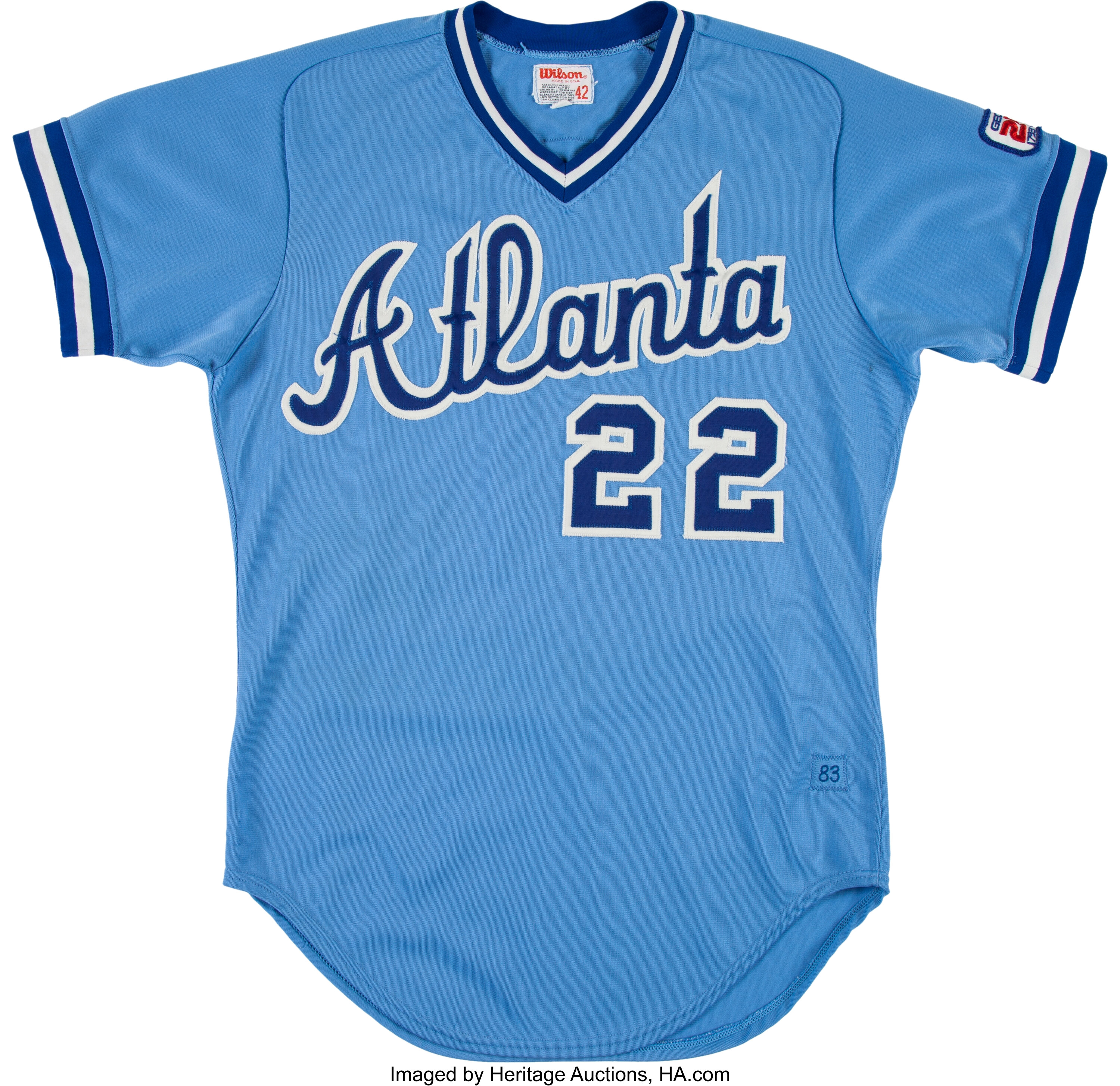 atlanta braves game jersey