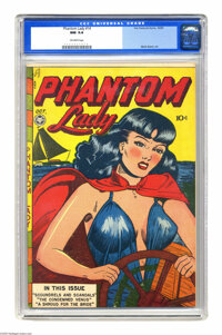 Phantom Lady #14 (Fox Features Syndicate, 1947) CGC NM 9.4 Off-white pages. Here's the highest-graded copy of this issue...