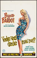 Movie Posters:Foreign, Come Dance with Me! (Belga, 1959). Belgian (14" X 21.75").
Foreign.. ...
