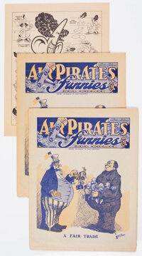 Air Pirates Funnies (tabloid) #1 Group (Air Pirates, 1972).... (Total: 3 Items)
