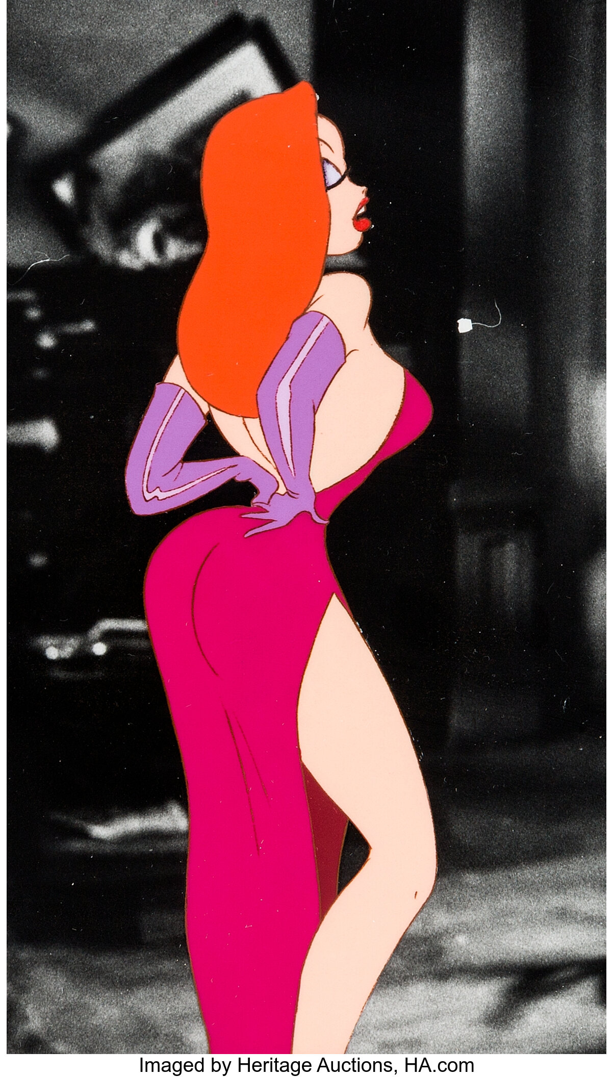 Who Framed Roger Rabbit Jessica Rabbit Production Cel ... 