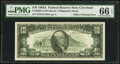 Fr. 2028-D $10 1988A Federal Reserve Note. PMG Gem Uncirculated 66 EPQ