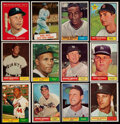 Baseball Cards:Sets, 1961 Topps Baseball Near Set (586/587). ...