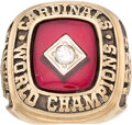 St Louis Cardinals D Porter Replica 1982 World Series Champion Mystery Ring  SGA