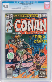 Conan the Barbarian #92 (Marvel, 1978) CGC NM/MT 9.8 White pages