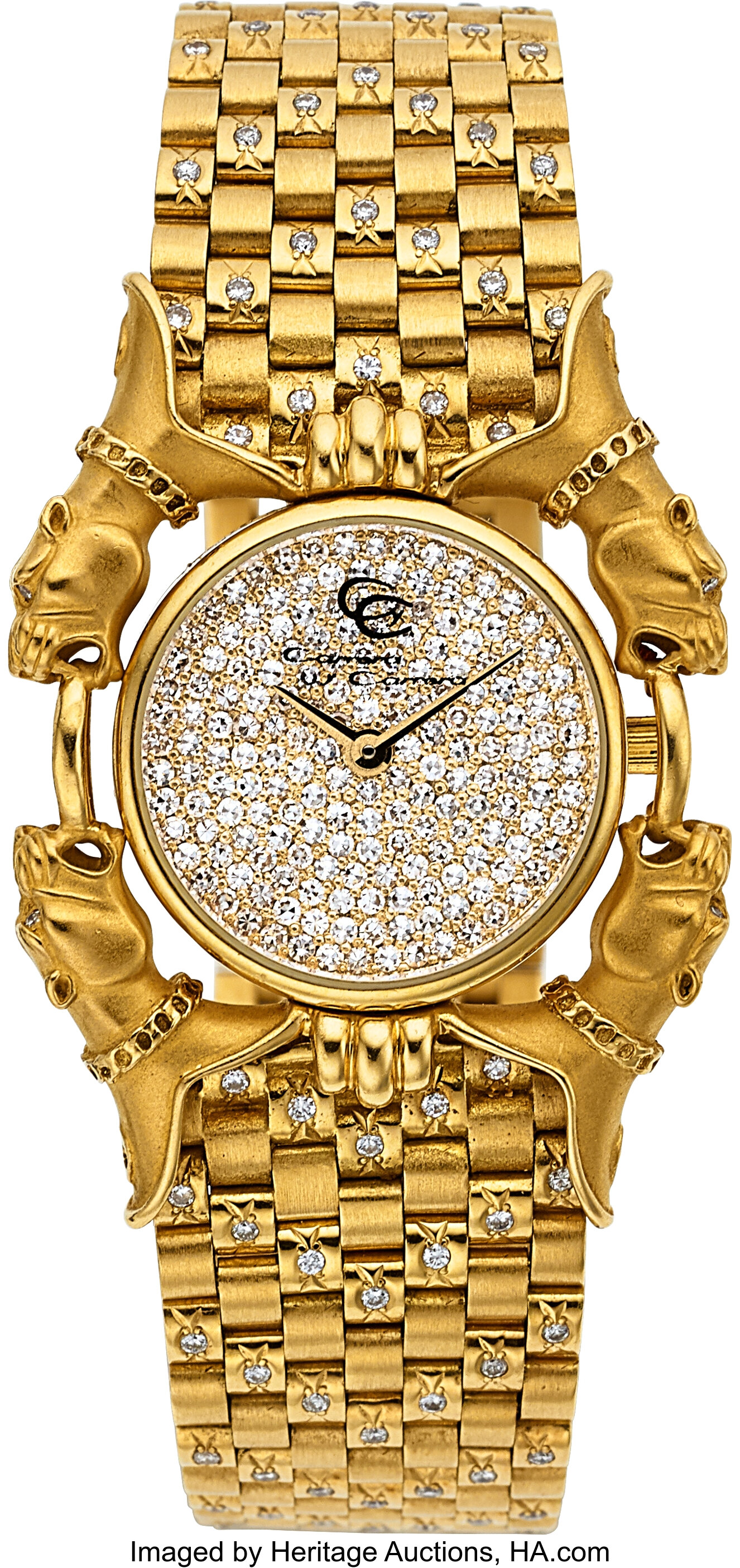 Carrera y Carrera Lady's Diamond, Gold Watch. ... Estate Jewelry | Lot  #55081 | Heritage Auctions