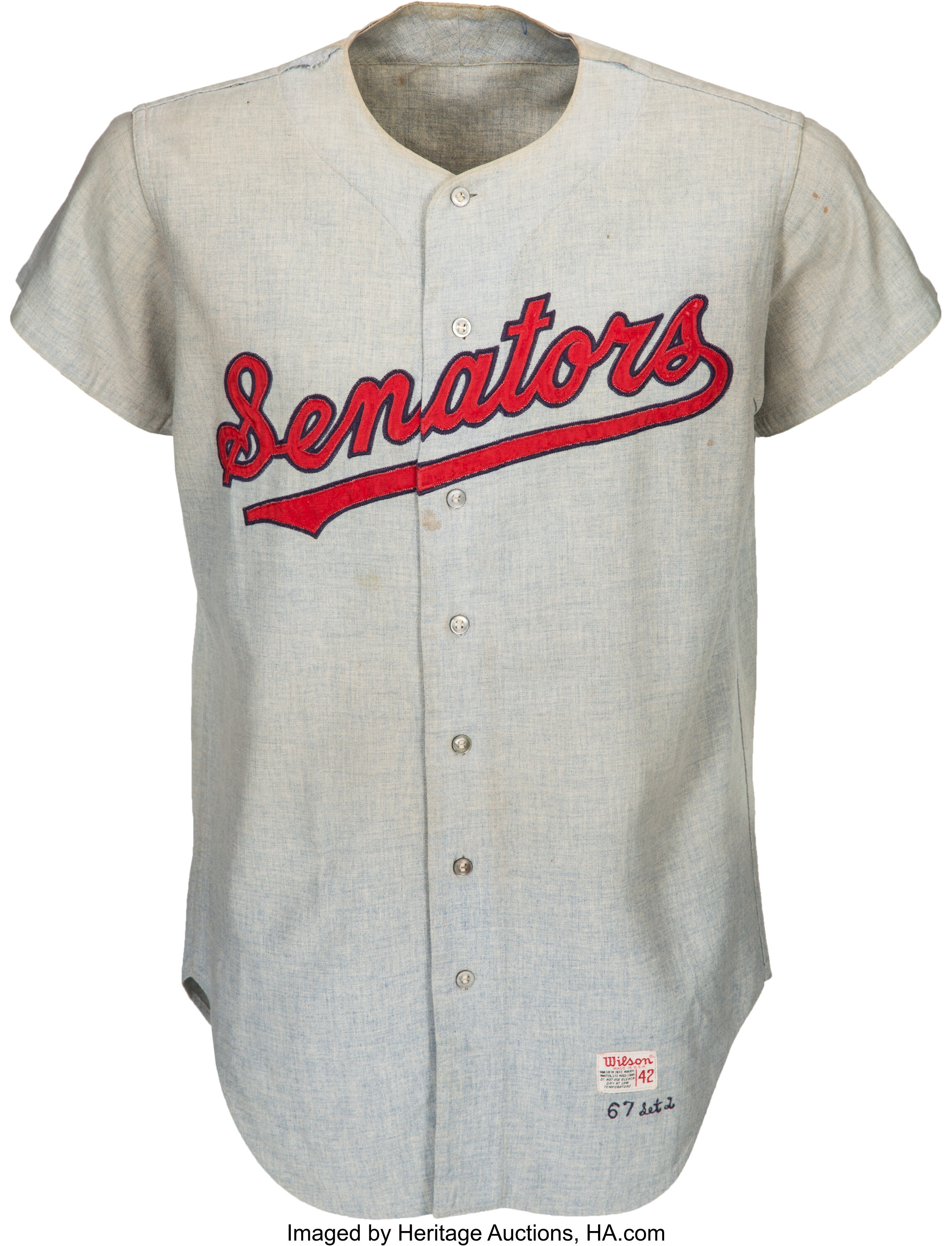 washington senators jersey