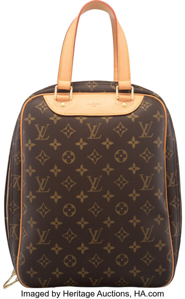 Louis Vuitton Classic Monogram Canvas Excursion Bag. Condition: 3., Lot  #58295
