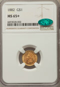 1882 G$1 MS65+ NGC. CAC....(PCGS# 7583)