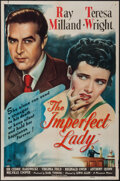 The Imperfect Lady (Paramount, 1946). One Sheet (27" X 41"). Drama