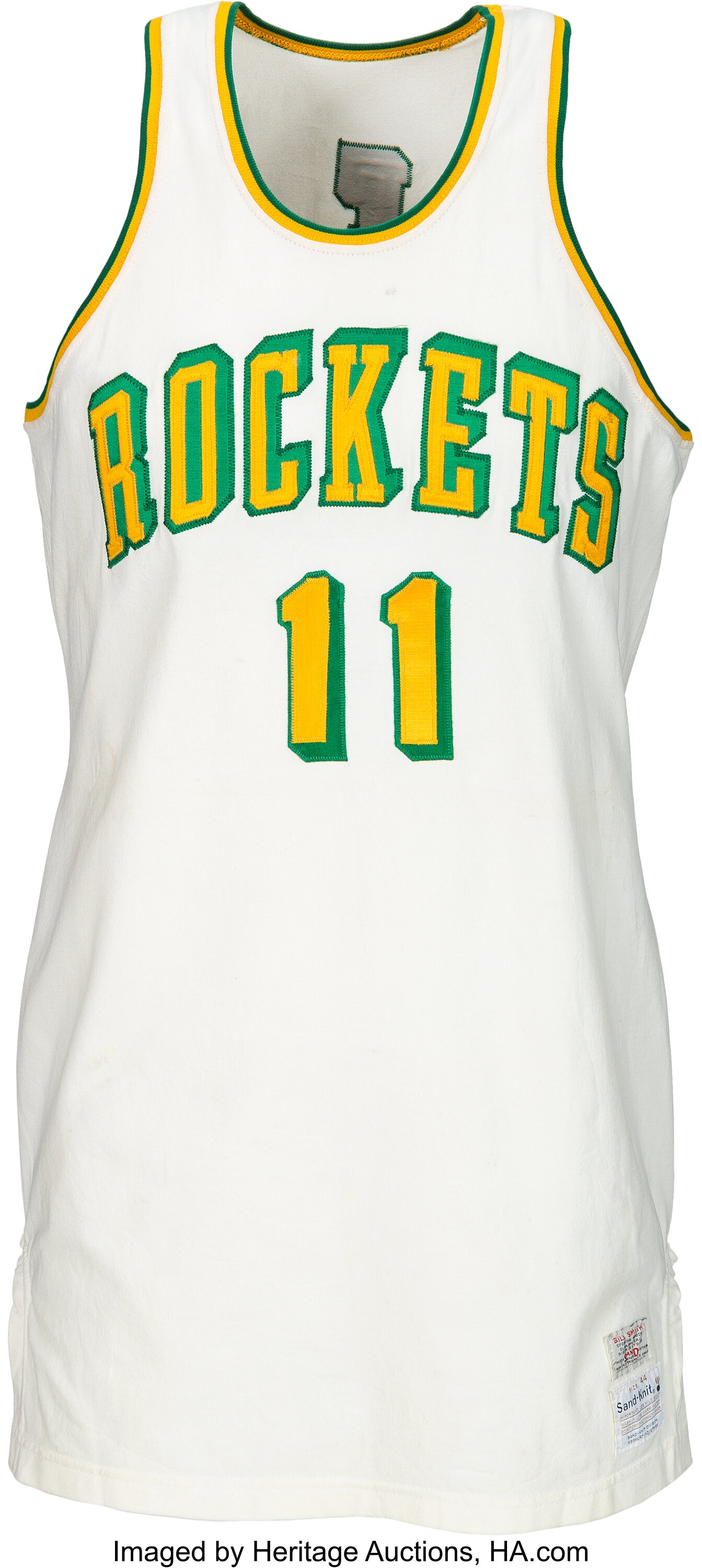 1968-69 Elvin Hayes Game Worn San Diego Rockets Rookie Jersey.. , Lot  #80110