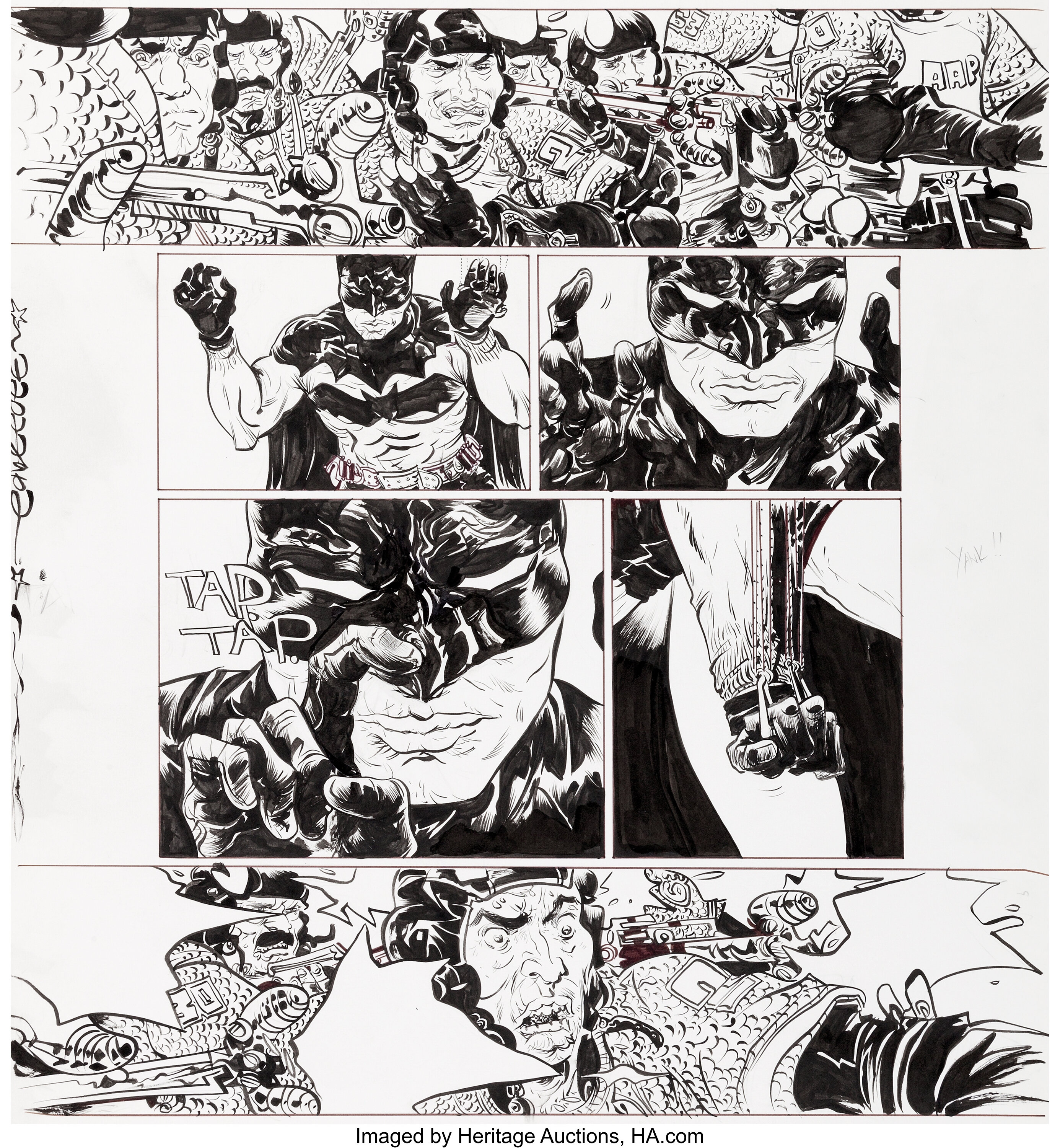 Paul Pope Batman: Year 100 #2 Story Page 44 Original Art (DC, | #92196 | Heritage Auctions