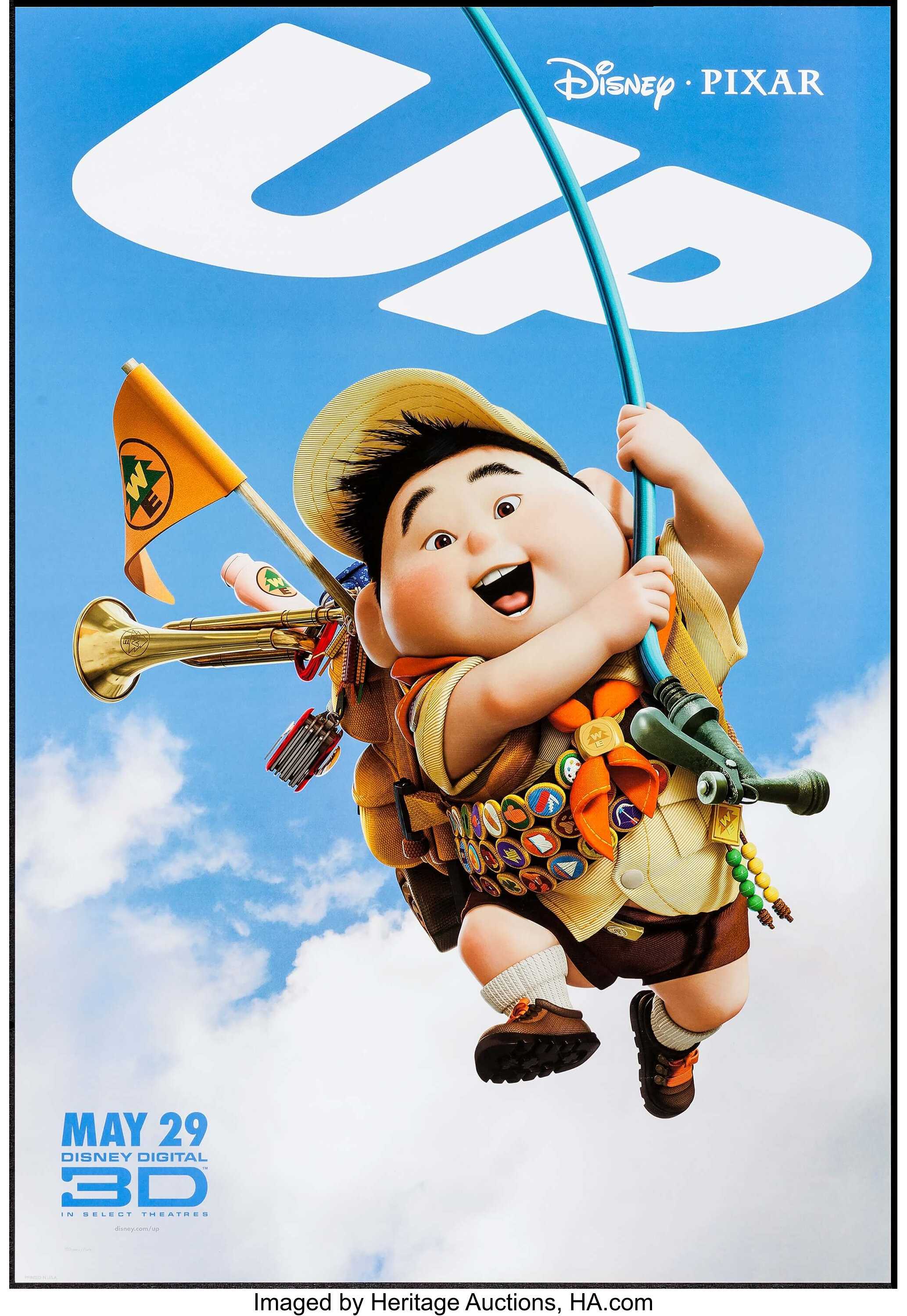 Up (Walt Disney Studios, 2009). Posters (3) Identical (