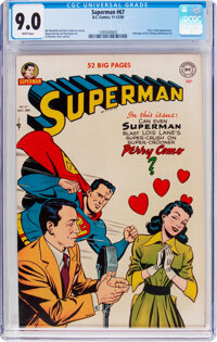 Superman #67 (DC, 1950) CGC VF/NM 9.0 White pages