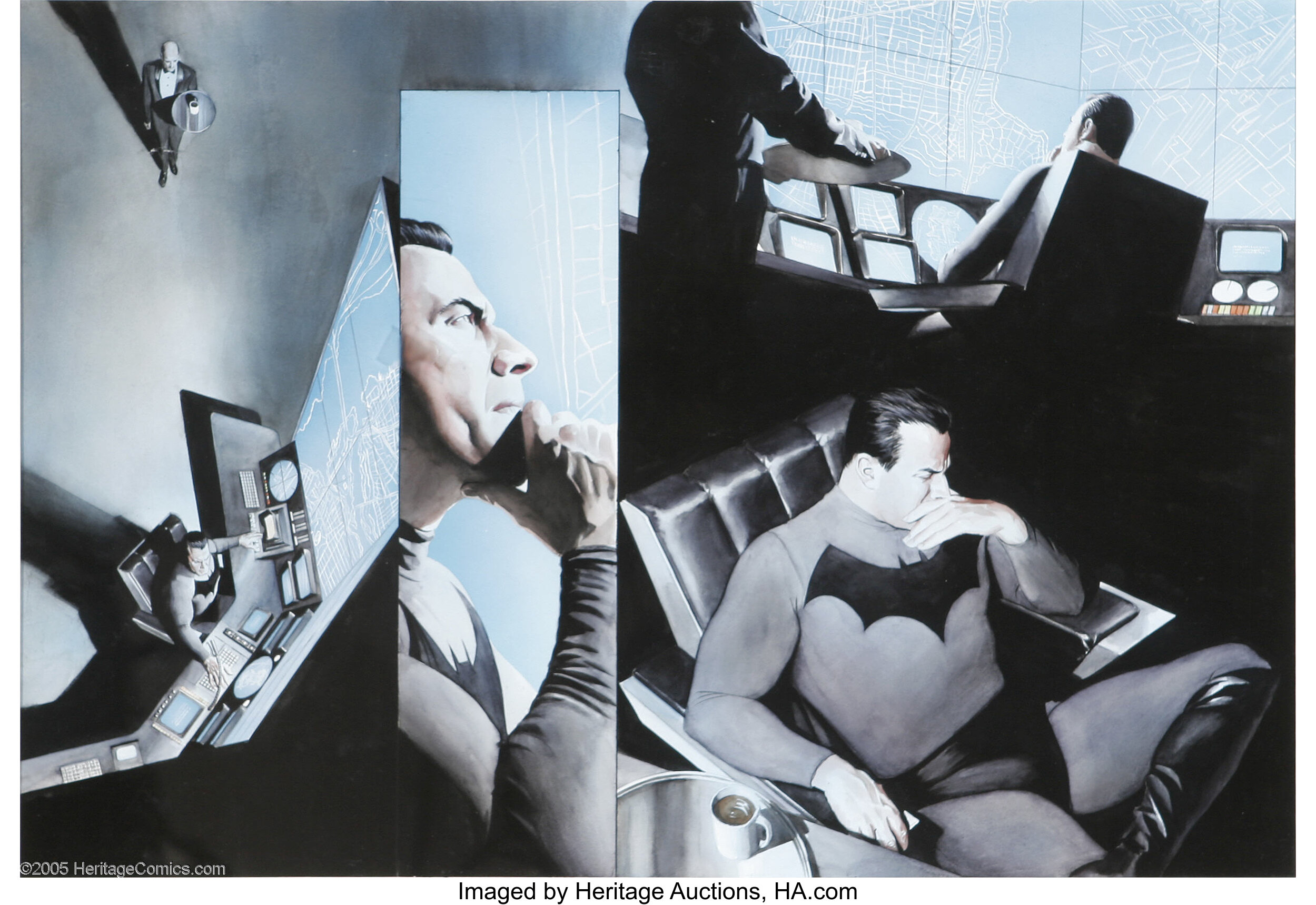 Alex Ross - Batman: War on Crime, pages 38 and 39 Original Art (DC, | Lot  #6452 | Heritage Auctions