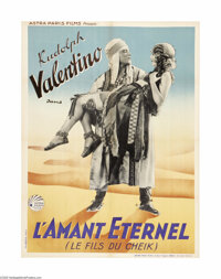 The Son of the Sheik (United Artists, R-1930s). French Petite (23.5" X 31.25"). This was the last film that th...