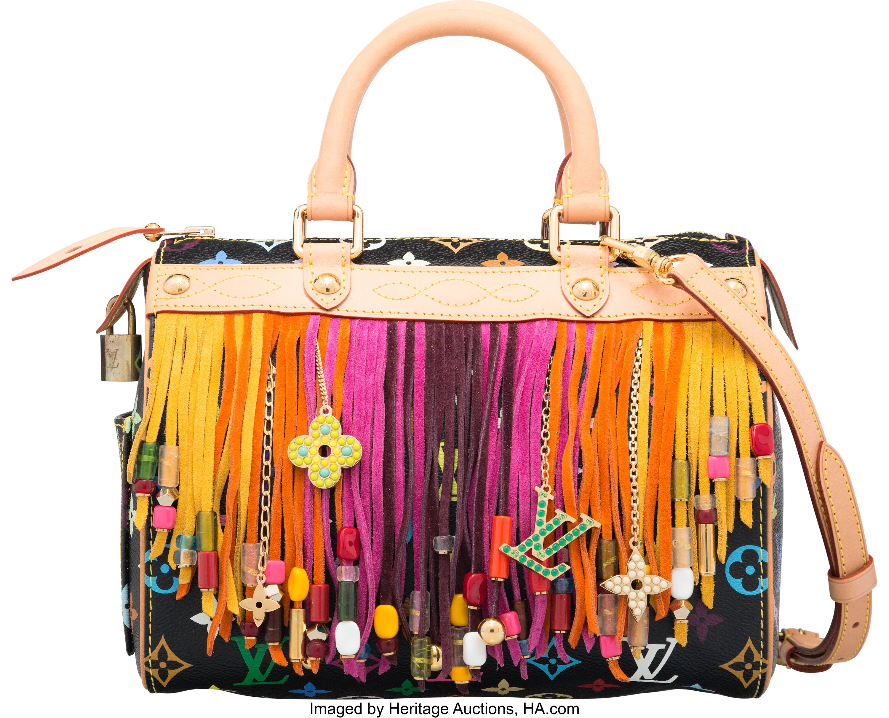 Louis Vuitton Leather Exterior Fringe Bags & Handbags for Women