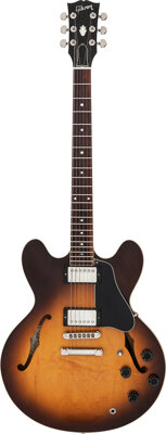 Tommy Tedesco's 1987 Gibson ES-335 Dot Sunburst Semi-Hollow Body Electric Guitar, Serial # 82287509