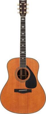 Tommy Tedesco's Circa 1980's Yamaha L-25AT Natural Acoustic Guitar, Serial # 1008200