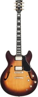 Tommy Tedesco's Circa 1980's Yamaha SA2000 Sunburst Semi-Hollow Body Electric Guitar, Serial # 002648