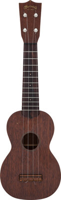 Tommy Tedesco's Circa 1950's Martin Style 0 Mahogany Soprano Ukulele