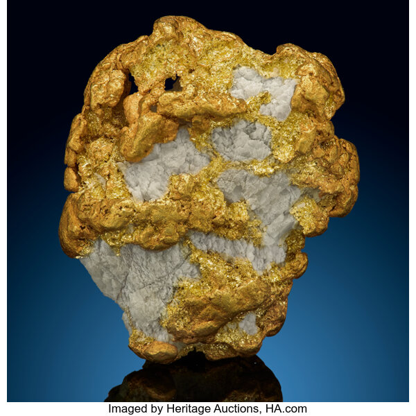 Minerals:Golds, Gold on Quartz . Atlin Mining Division. BritishColumbia. Canada. ...