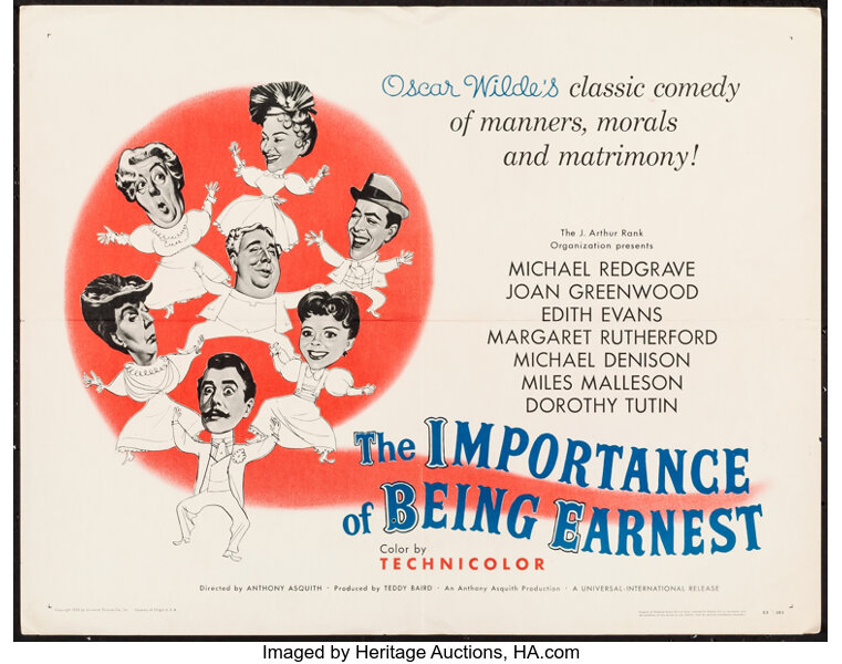 Αποτέλεσμα εικόνας για the importance of being earnest movie 1952