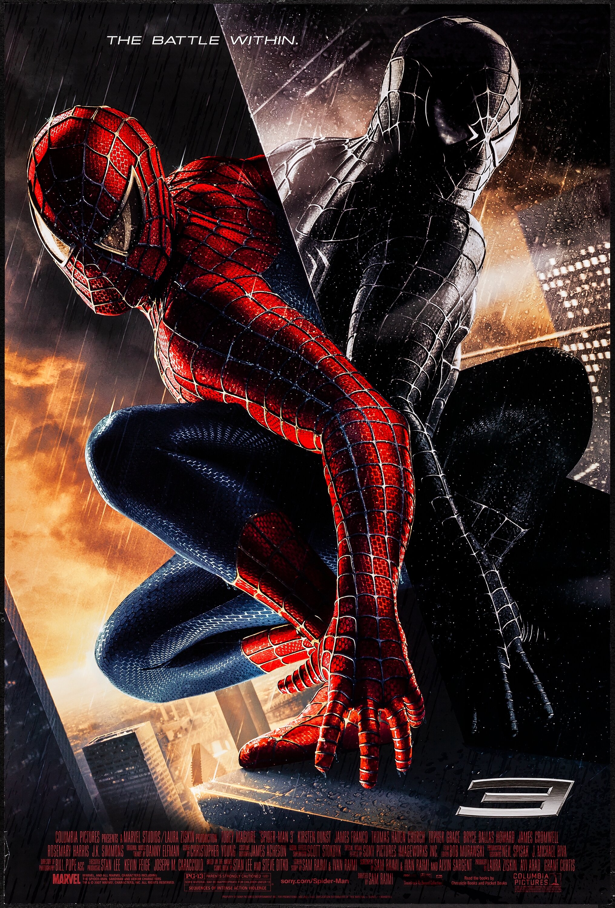 Spider Man 3 Columbia 2007 Rolled Very Fine One Sheet 26 75 Lot 54359 Heritage Auctions