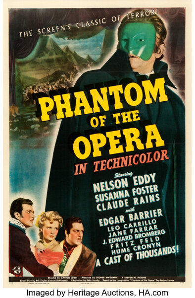 Resultado de imagem para Phantom of the Opera 1943