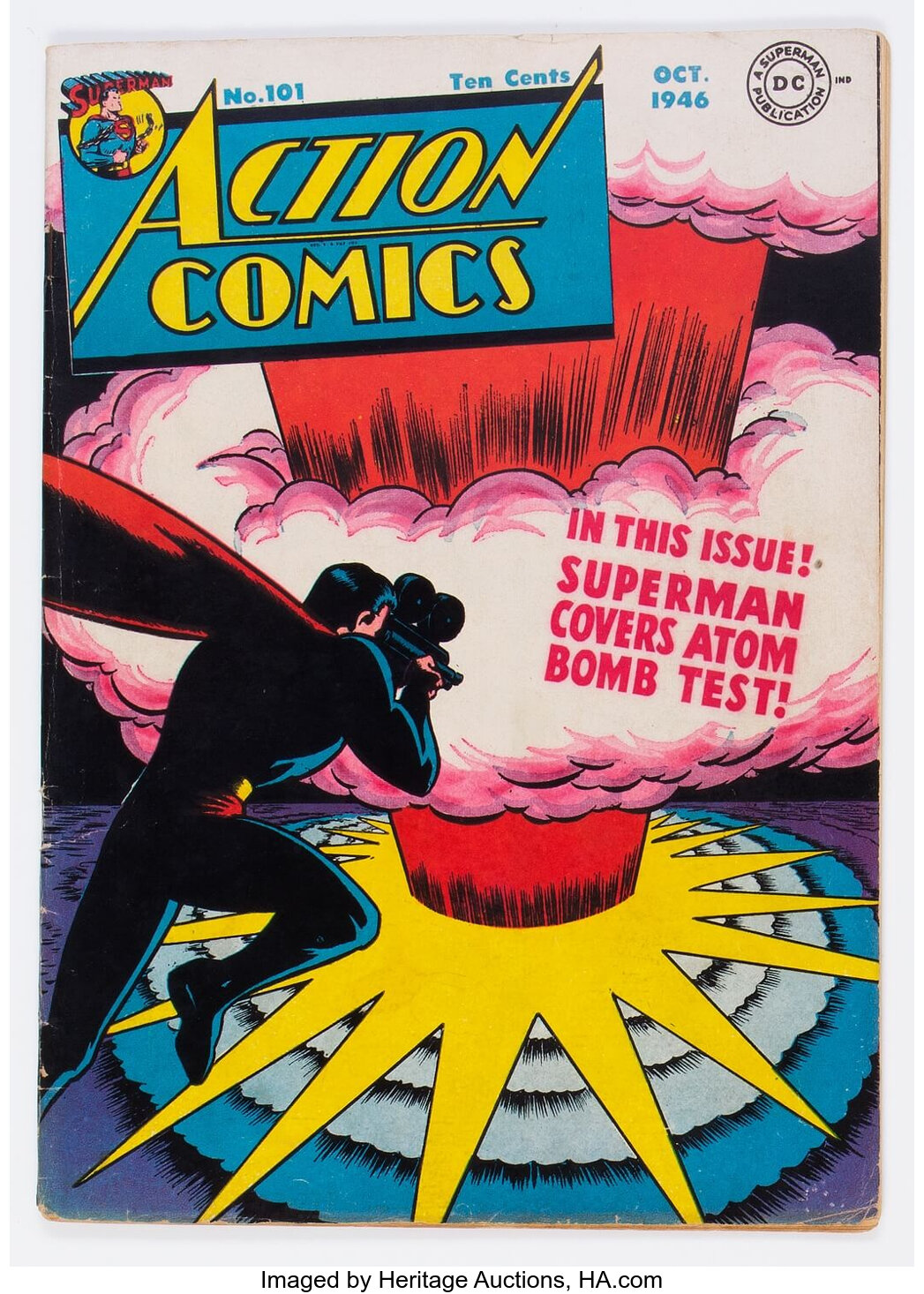 Action Comics #101 (DC, 1946) Condition: VG+.... Golden Age | Lot #12231 |  Heritage Auctions