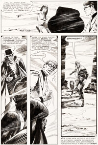 Jim Aparo Phantom Stranger #10 Story Page 9 Original Art (DC, 1970)