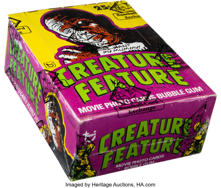 Image result for creature feature wax packs