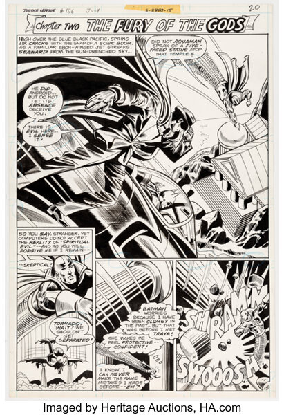 Original Comic Art:Panel Pages, Dick Dillin and Frank McLaughlin Justice League of America#156 Page 15 Original Art (DC, 1978)....