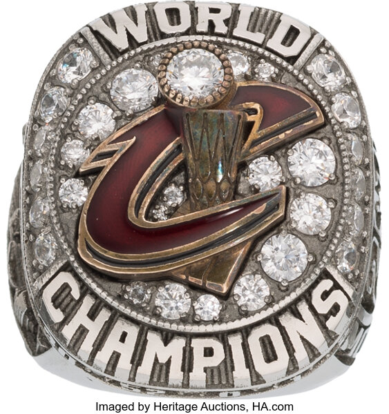 2016 Cleveland Cavaliers Nba Championship Staff Ring Lot 80730 Heritage Auctions