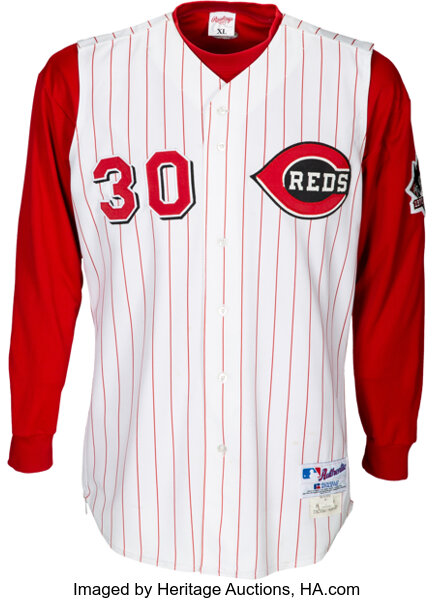 ken griffey reds jersey