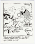 Original Comic Art:Comic Strip Art, Hank Ketcham Dennis the Menace Daily Comic Strip Original Art dated
11-28-91 (North America Syndicate, 1991)....