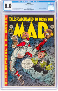 MAD #2 (EC, 1952) CGC VF 8.0 Off-white pages