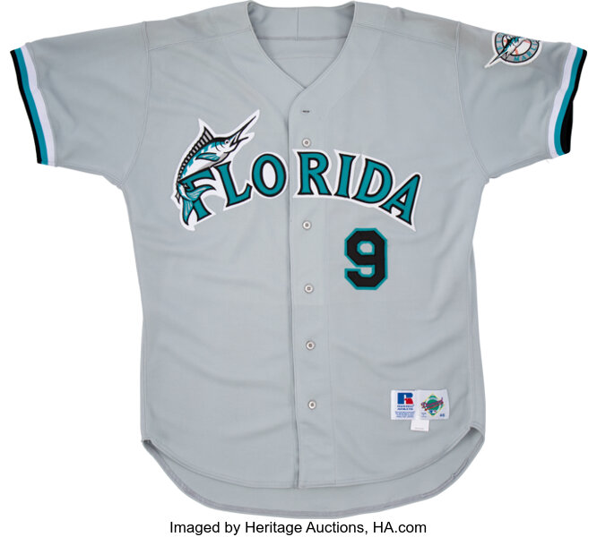 1995-96 Terry Pendleton Florida Marlins Team Issued Jersey